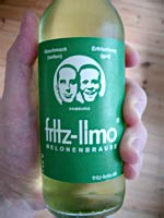 eine Flasche Melonen-Limo