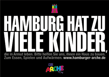 Kampagne von Arche Hamburg