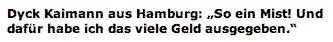 Ausschnitt aus der Bild-Onlineausgabe