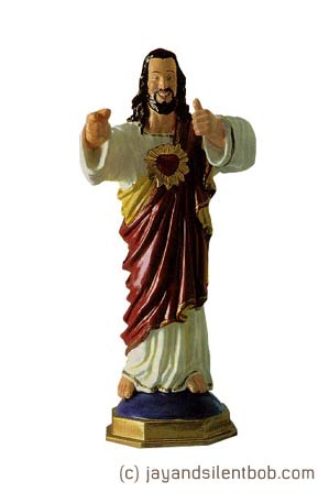 Buddy Jesus wie im Film Dogma gesehen
