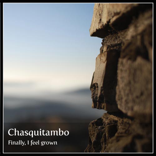 Plattencover der fiktiven Musikgruppe Chasquitambo