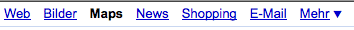 Linkleiste in Google