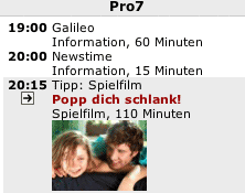 Qualit&auml;t bei Pro7